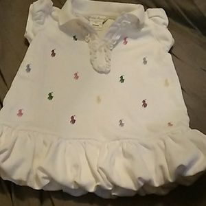 12m.  Ralph Lauren baby girl dress